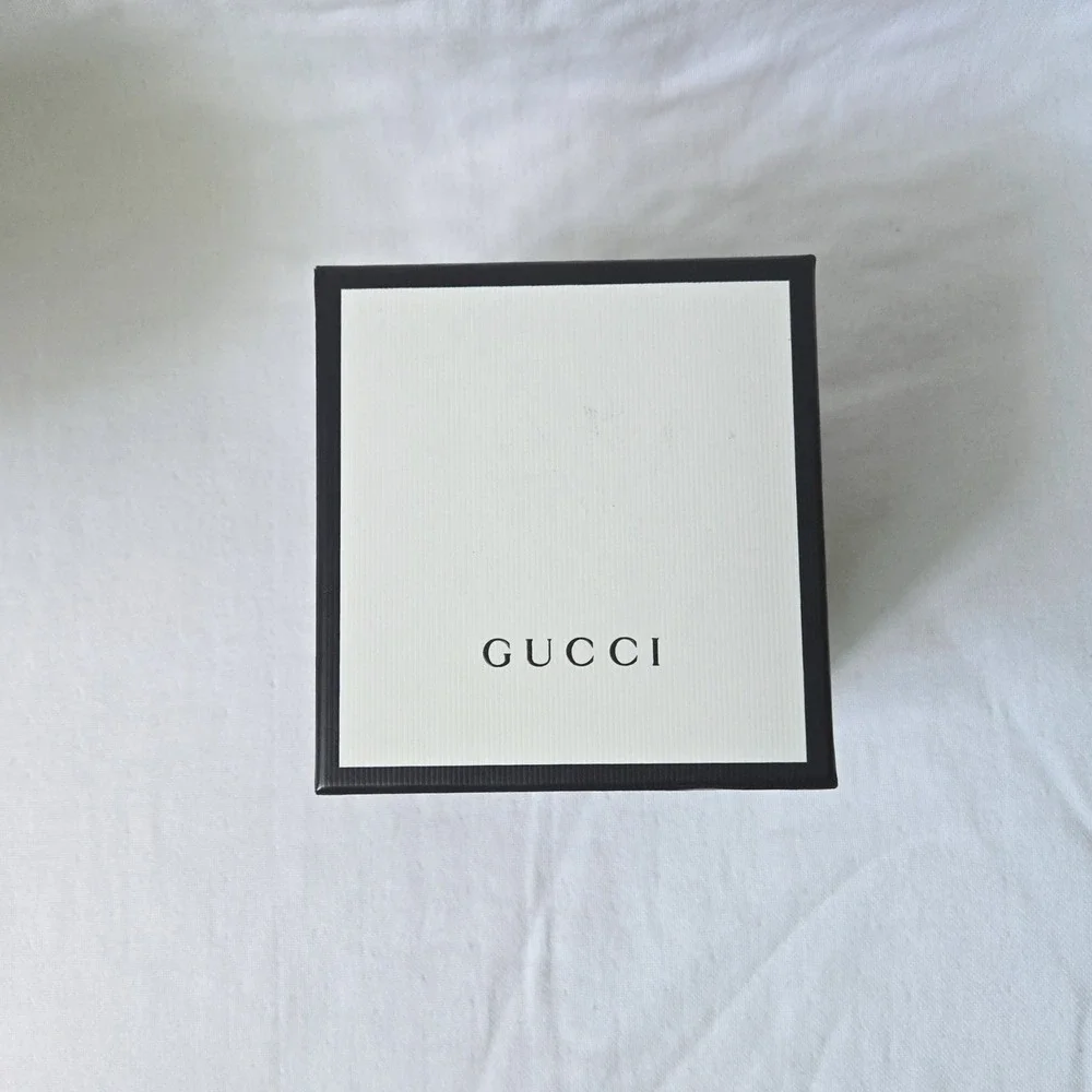 Gucci Dive 45mm Black Snake Dial Stainless Steel Watch YA136218 Retail $1800 NIB